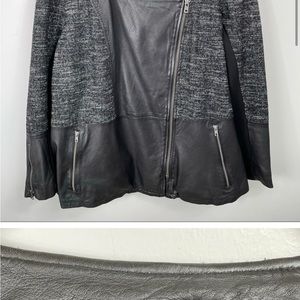 Lucky Brand genuine leather moto jacket XXL